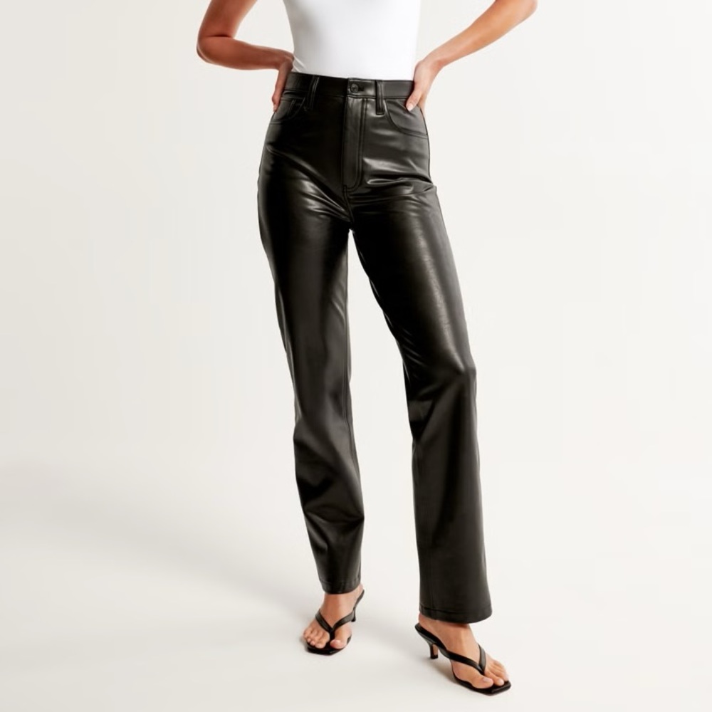 Abercrombie Leather Pants